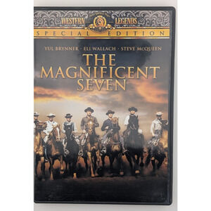 The Magnificent Seven (Special Edition) Brynner, McQueen‎ & Wallach. Western